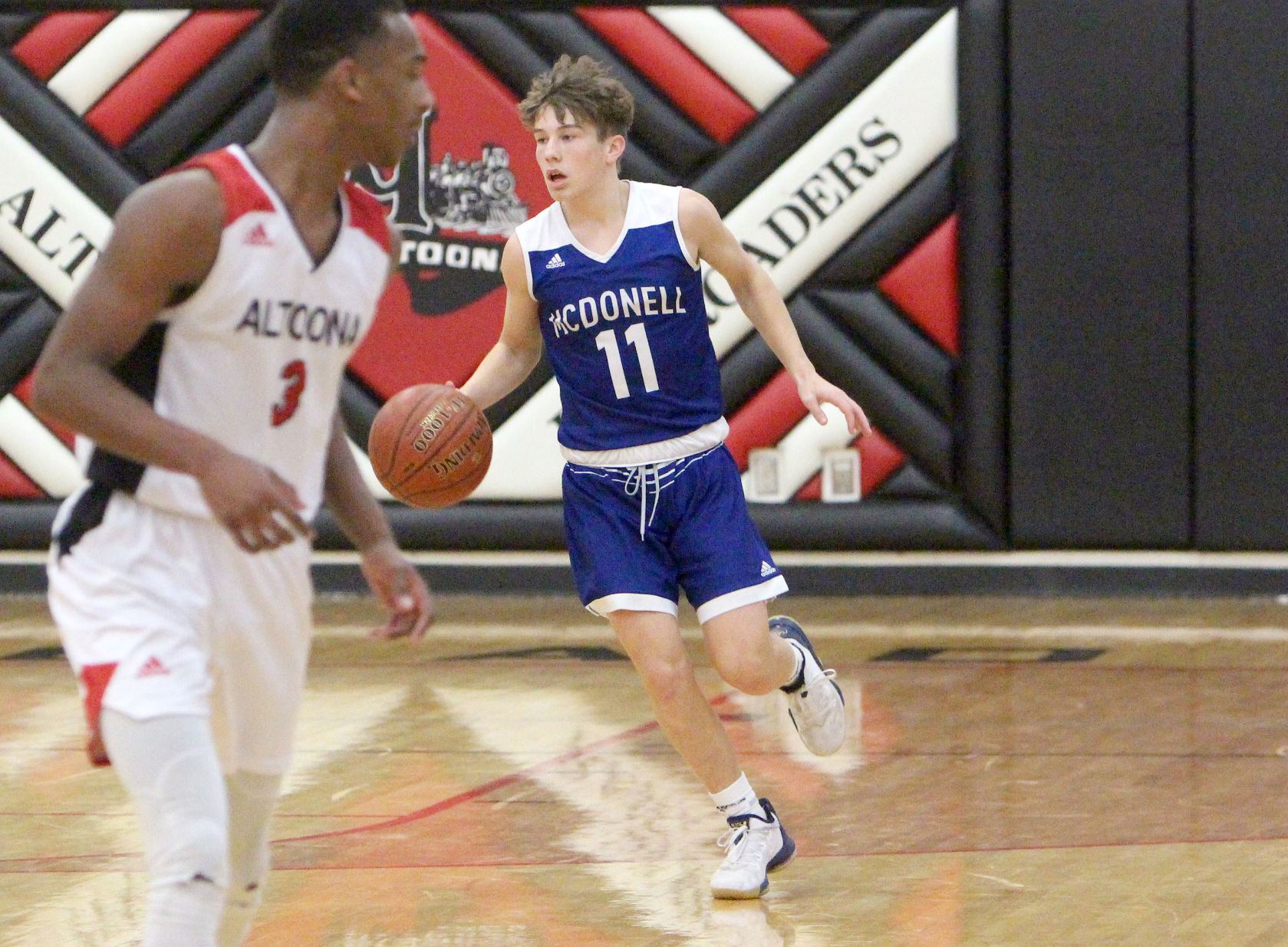 McDonell boys basketball at Altoona 2-13-20